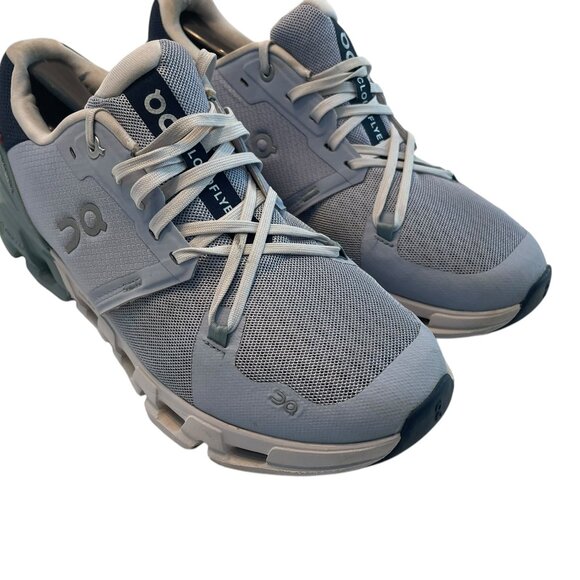 On Running Blue and Gray Athletic Shoes with CloudTec Cushioning - Picture 7 of 16
